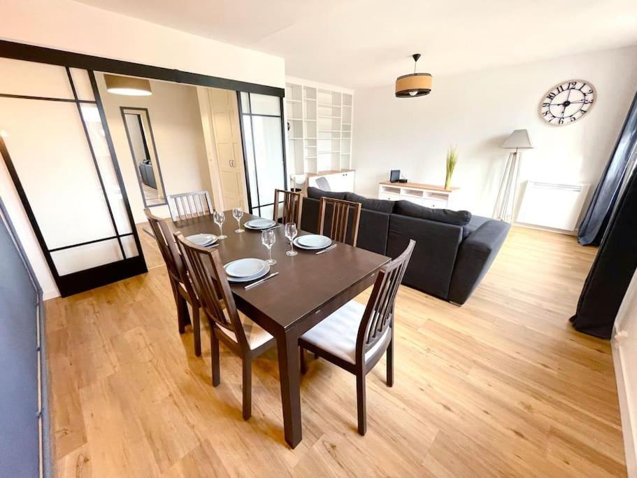 Grand Appartement Neuf F5 100M2 Avec Balcon Rouen Bagian luar foto