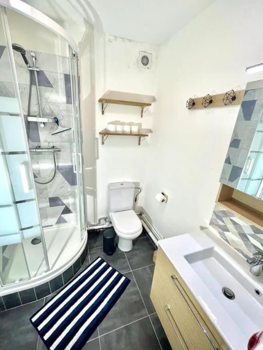 Grand Appartement Neuf F5 100M2 Avec Balcon Rouen Bagian luar foto